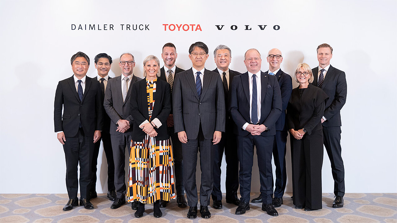 Daimler-Toyota-Volvo Brennstoffzell Joint-Venture