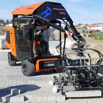 Pflasterverlegemaschine