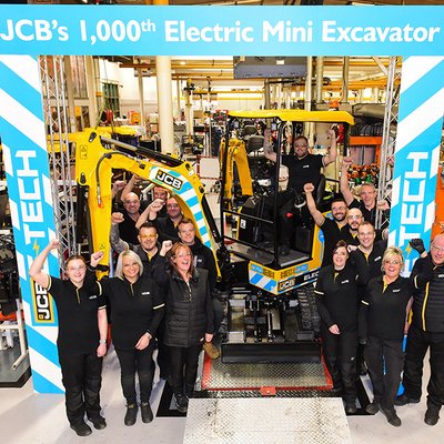 JCB Elektro-Minibagger