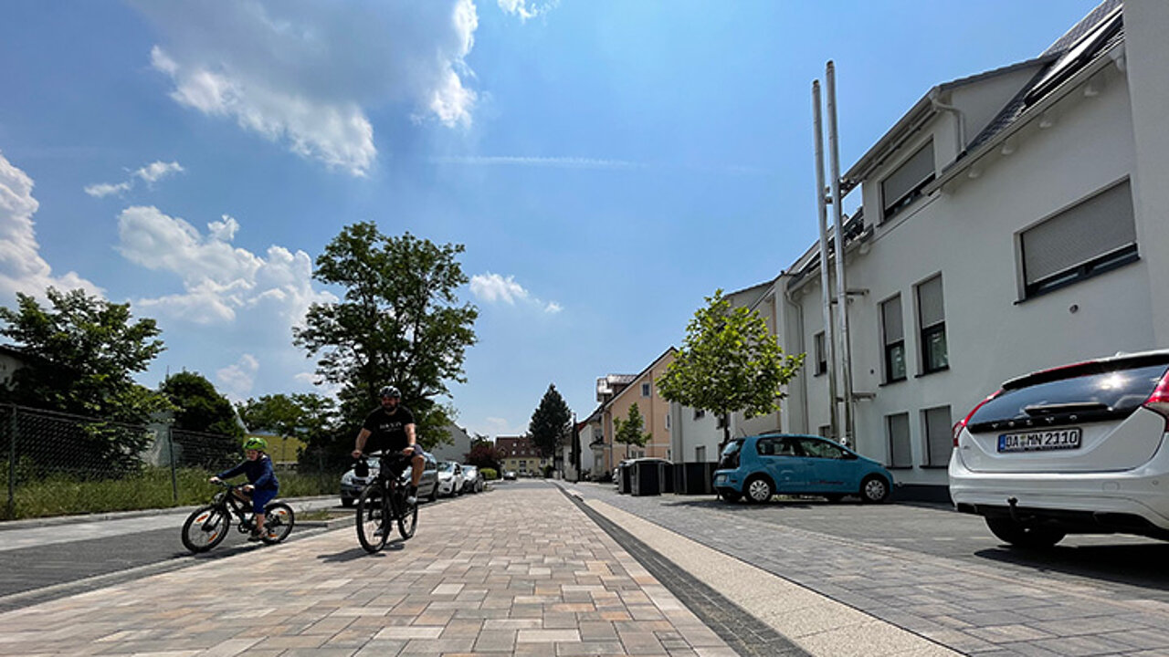 Jahnstraße in Griesheim