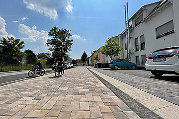 Jahnstraße in Griesheim