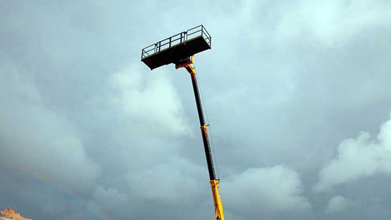 JCB-Arbeitsbühnen-Radlader