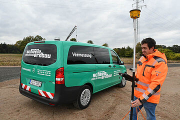 Vermessungs- und Absteckarbeiten