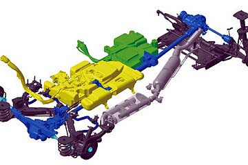 Berlingo-Dangel-Allradfahrzeug