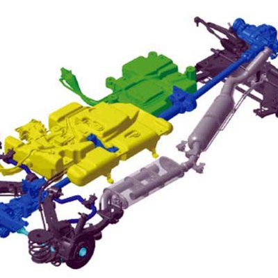 Berlingo-Dangel-Allradfahrzeug