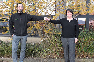 Martina Flotzinger und Julian Hobmeier