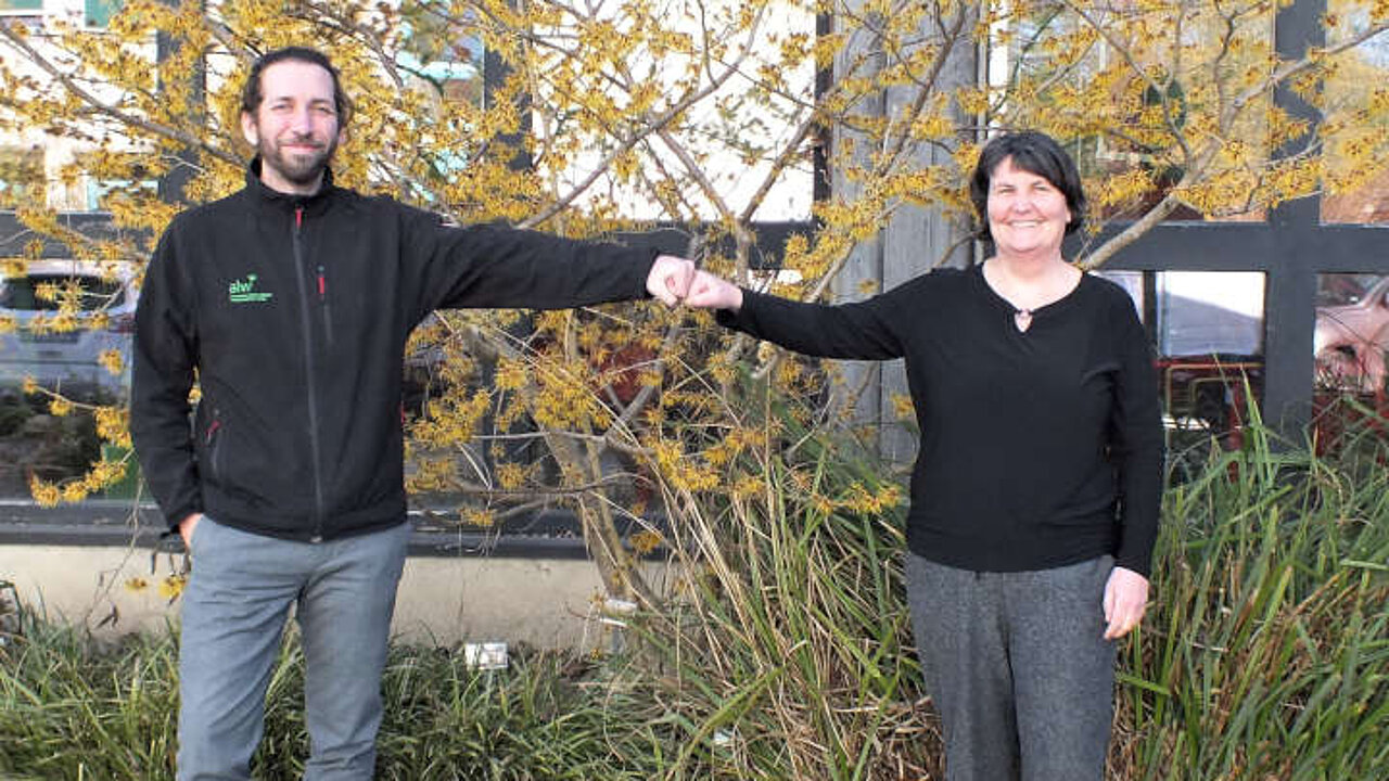 Martina Flotzinger und Julian Hobmeier