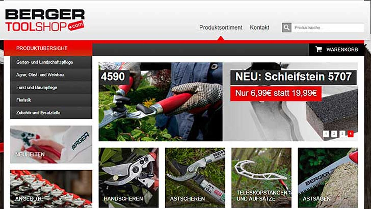 Berger-Toolshop-Werkzeuge