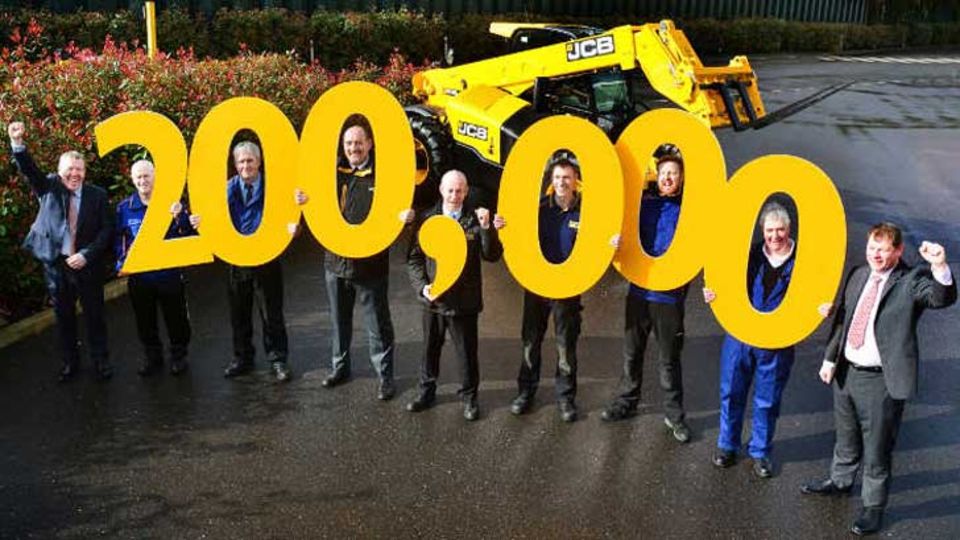 200.000 produzierte Teleskoplader