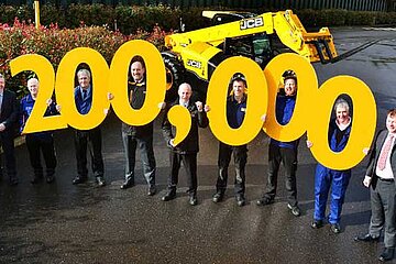 200.000 produzierte Teleskoplader
