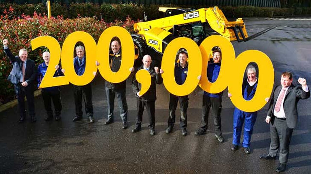 200.000 produzierte Teleskoplader