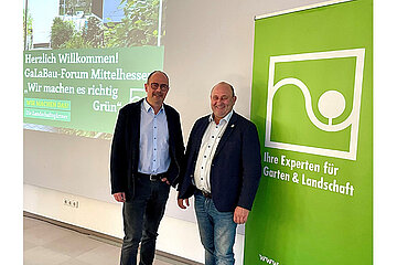Karsten Hain und Wolfgang Buß