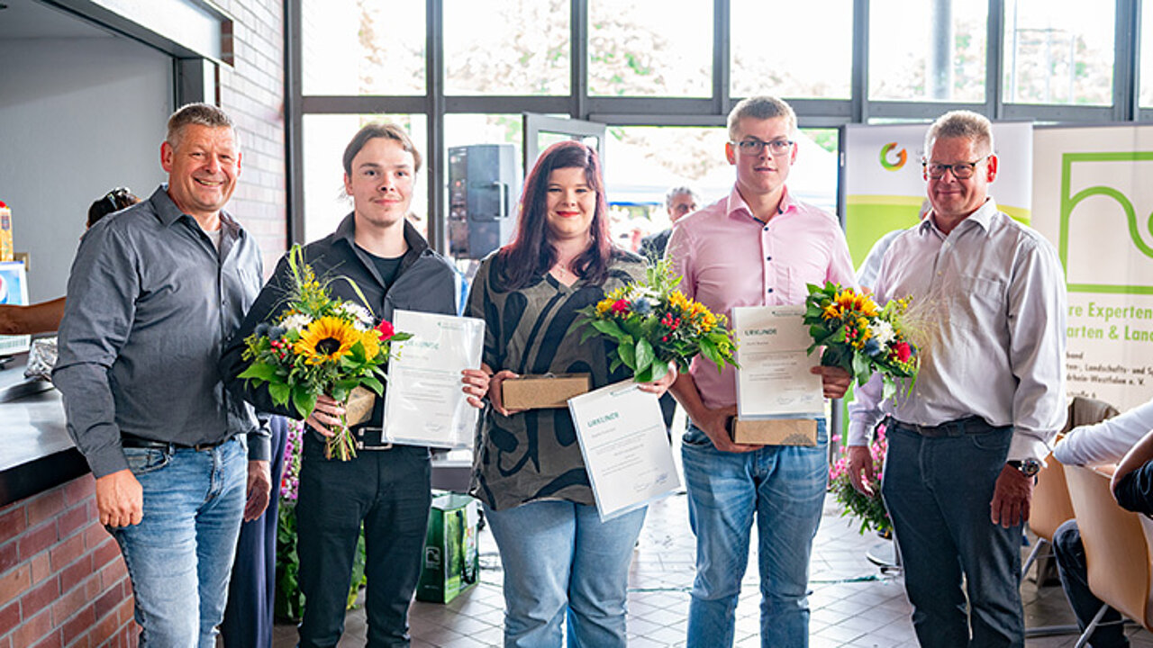 Fabian Henning, Sophie Roderfeld und Henrik Büscher