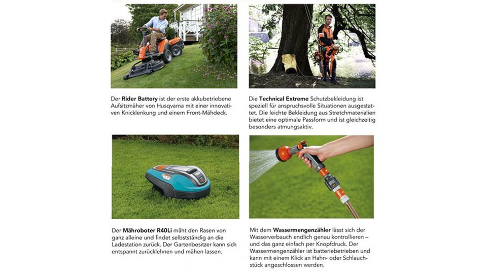 Husqvarna Produkte
