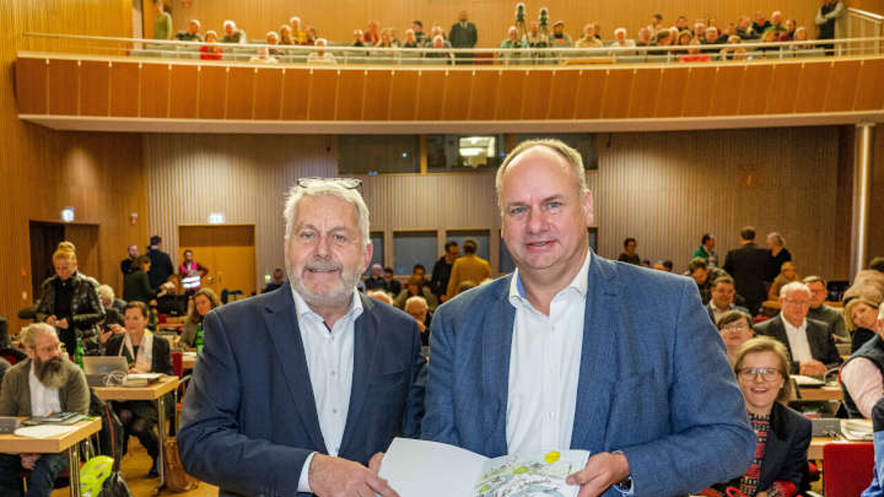 Bewerbungsübergabe