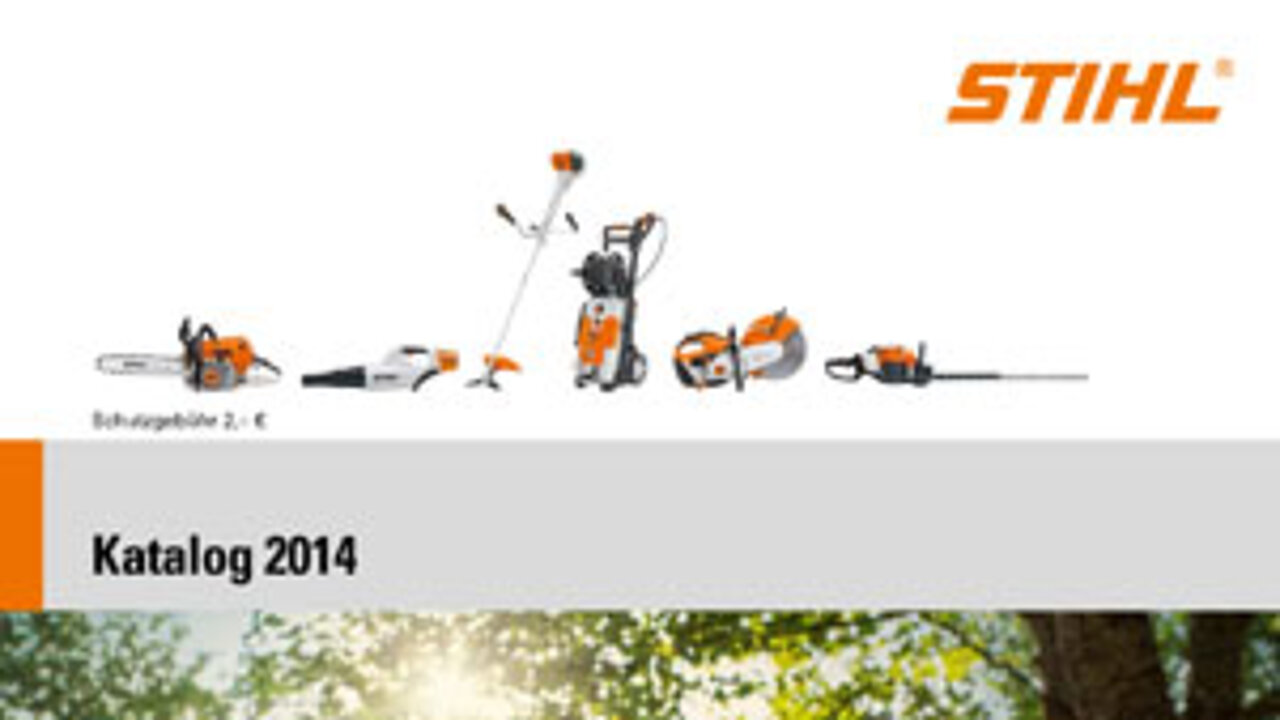 Stihl-Katalog 2014