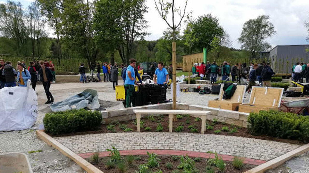 Gartenschau in Wassertrüdingen