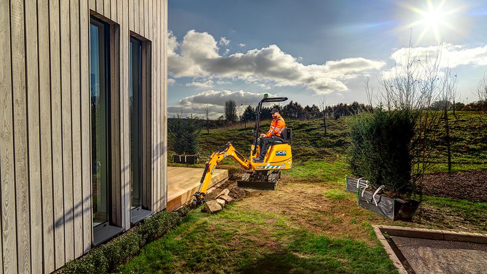 JCB Mikrobagger