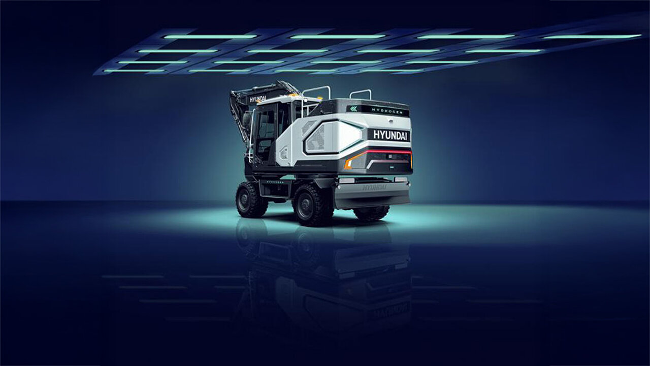 Hyundai H150 Brennstoffzellen Mobilbagger