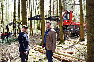 Holzvollerntemaschinen