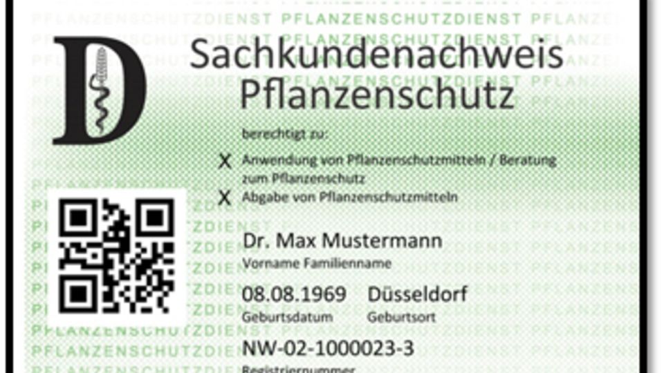 Sachkundenachweis