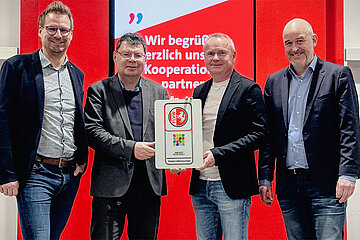 Besiegelten ihre Kooperation