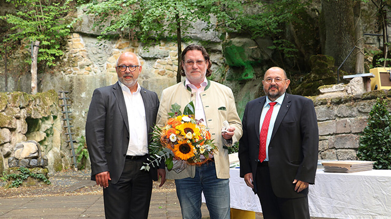 Thomas Schneidawind, Rudolf Klingshirn und Gerhard Zäh