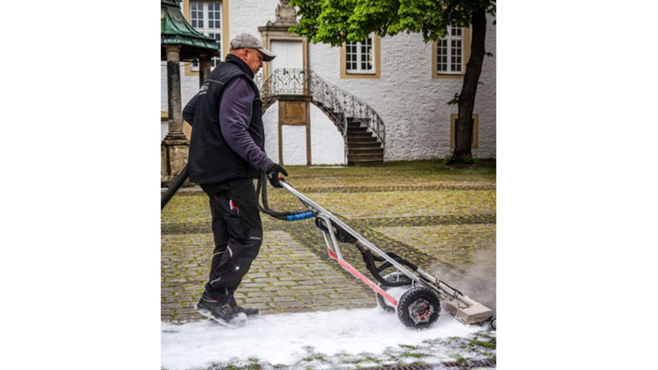 Flächenreinigung