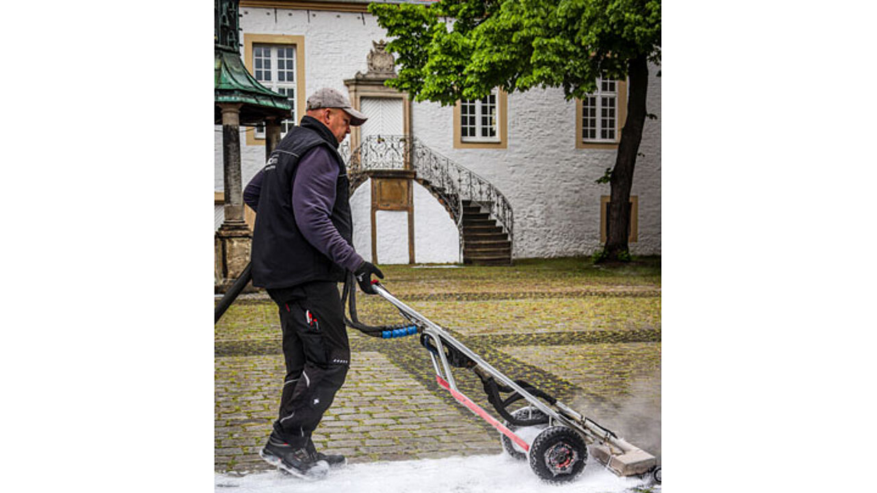 Flächenreinigung