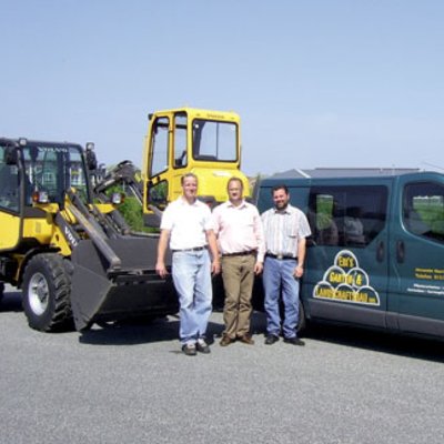 Volvo L20B und EC15BXTV