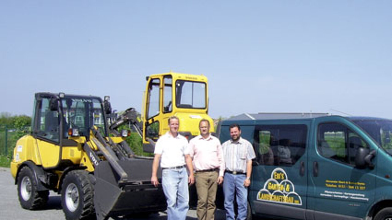 Volvo L20B und EC15BXTV