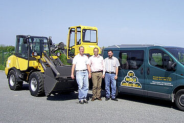 Volvo L20B und EC15BXTV