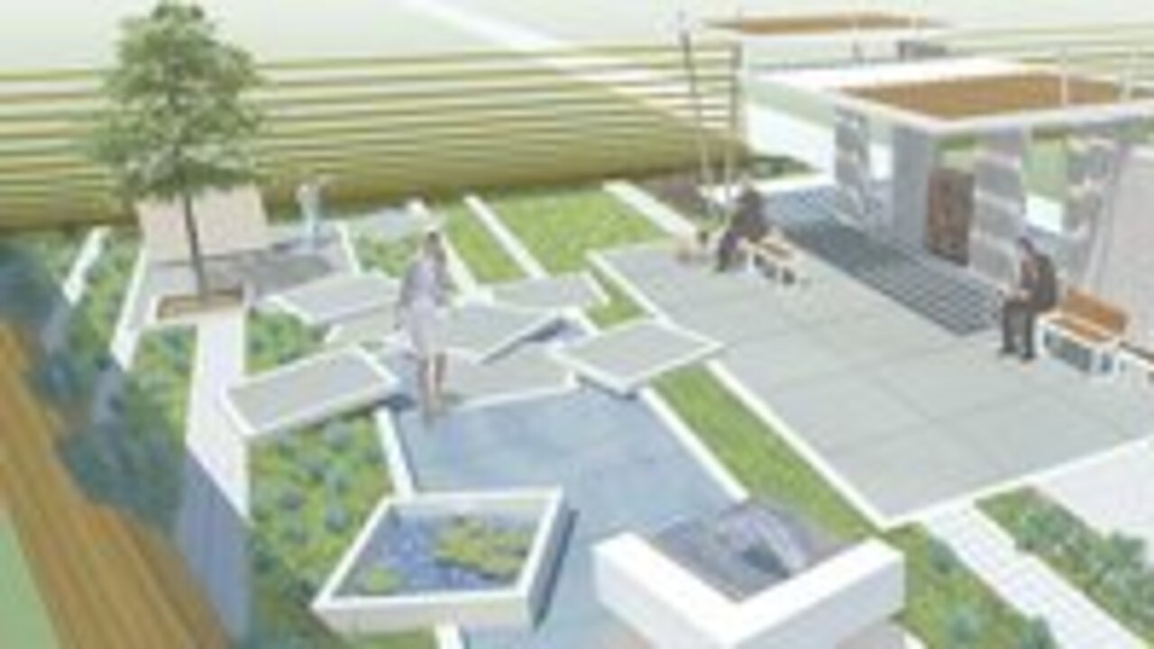 Gartengestaltung mit Beton