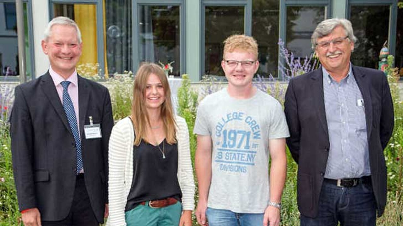 Katharina Schmid und Lukas Braun