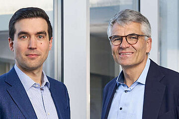 Sebastian Dresse und Jürgen Habenbacher