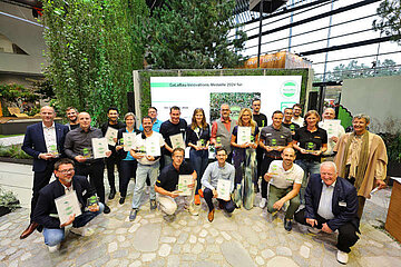 Gewinnern der GaLaBau-Innovations-Medaille