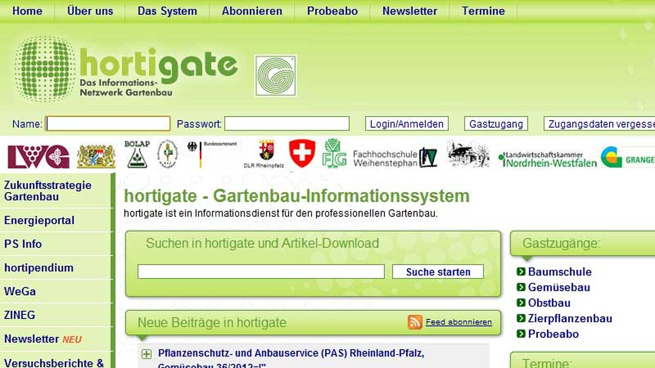 Hortigate Screenshot