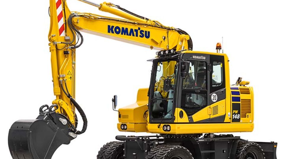 Komatsu Mobilbagger