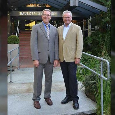 August Forster und Robert Kloos