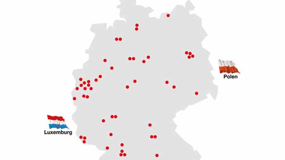 Niederlassungsnetz