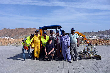Maschinenschulung in Oman