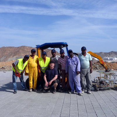 Maschinenschulung in Oman