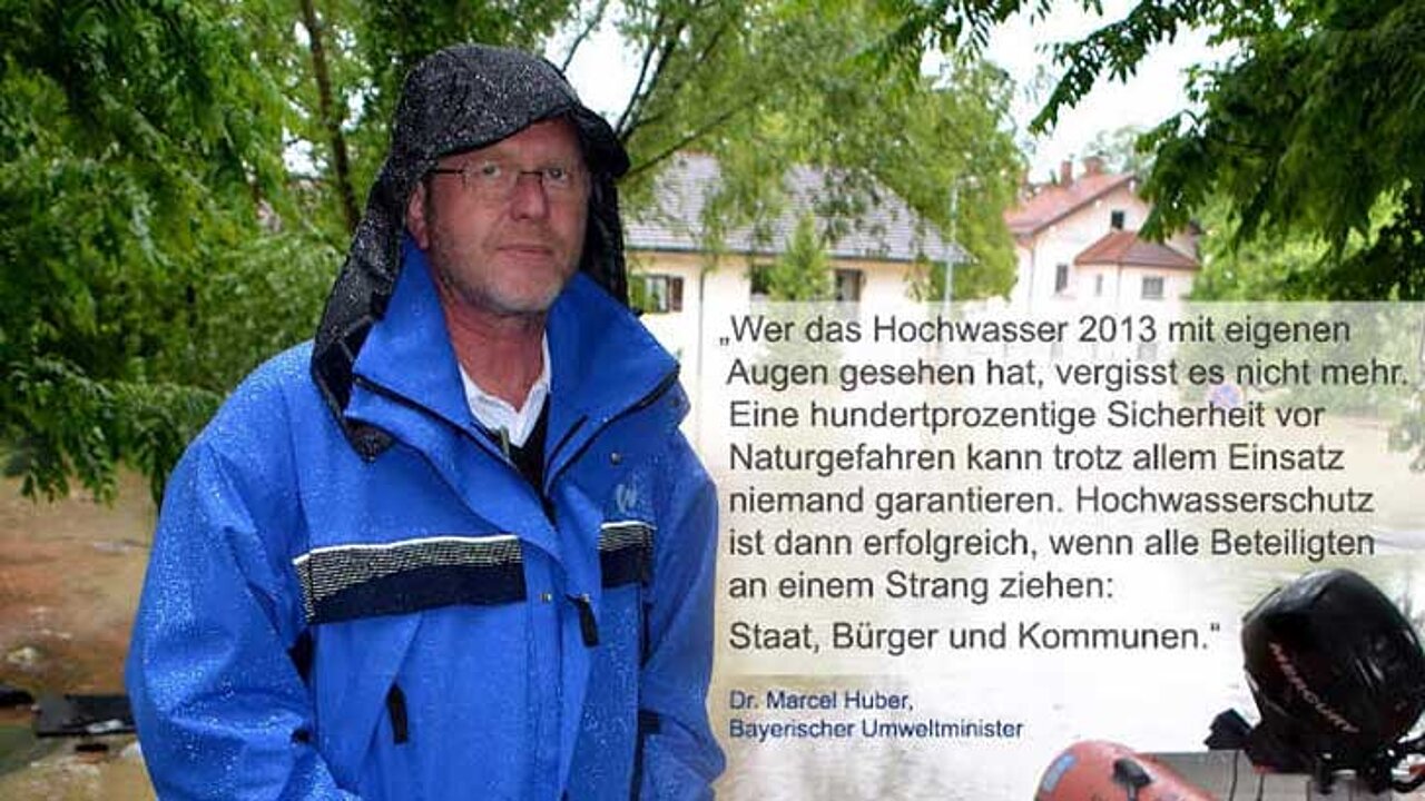 Schutz vor Sturzfluten