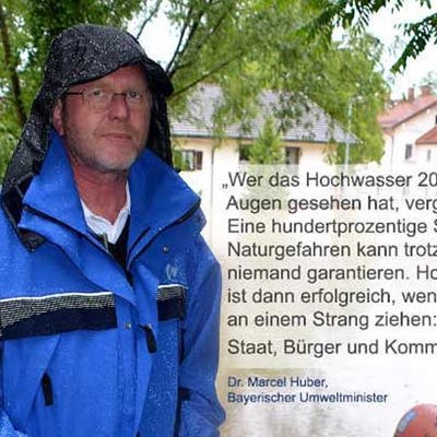 Schutz vor Sturzfluten