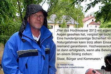 Schutz vor Sturzfluten