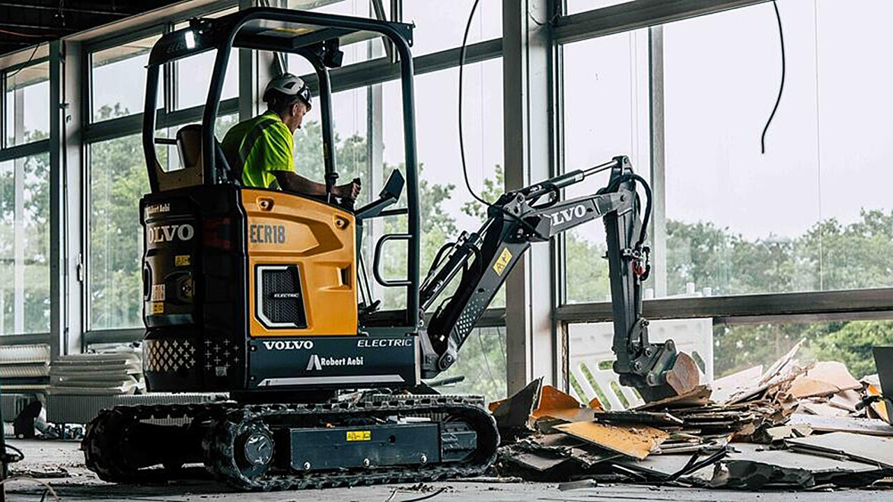 Kompaktbagger ECR18 Electric