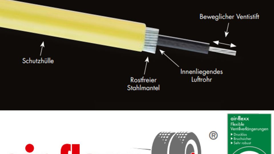 Reifenventilverlängerung