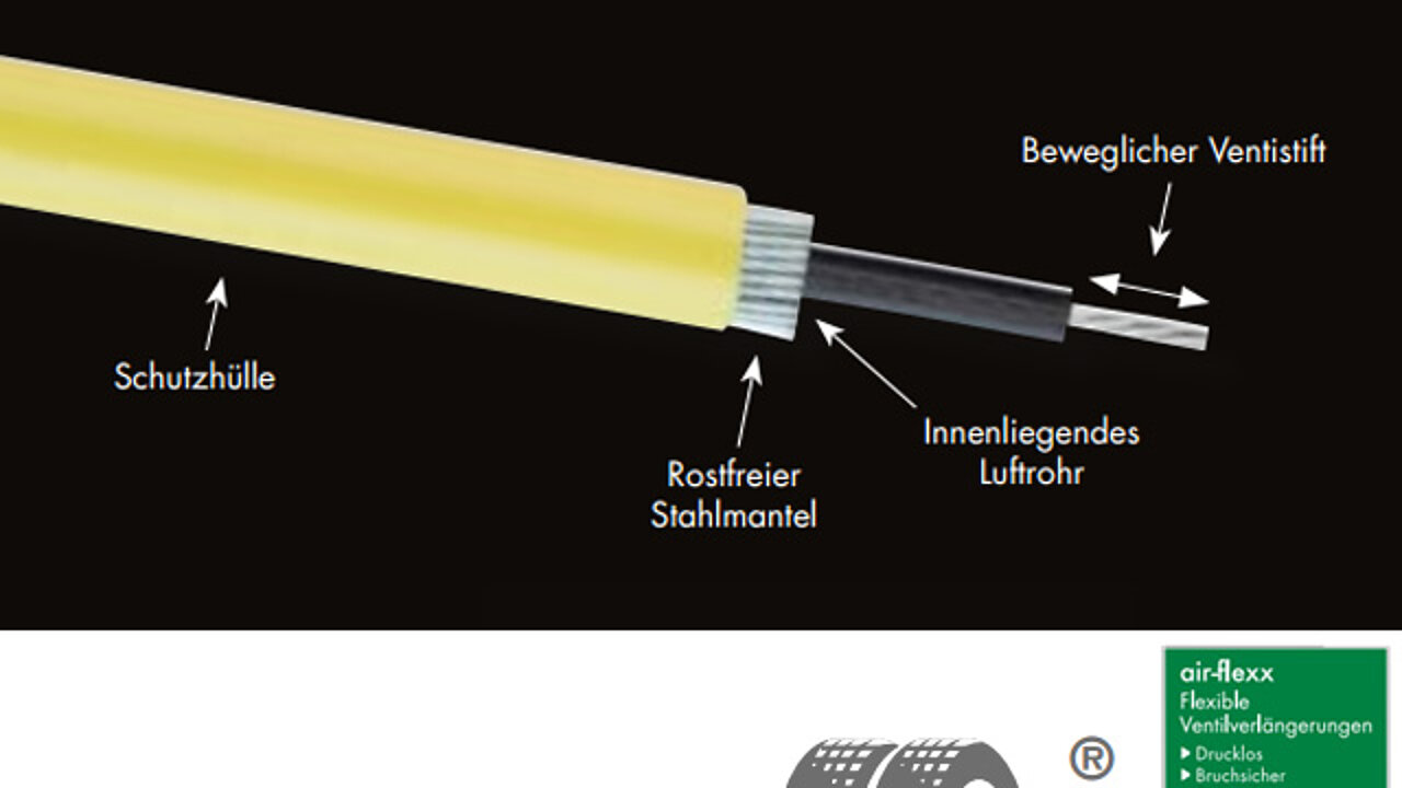 Reifenventilverlängerung