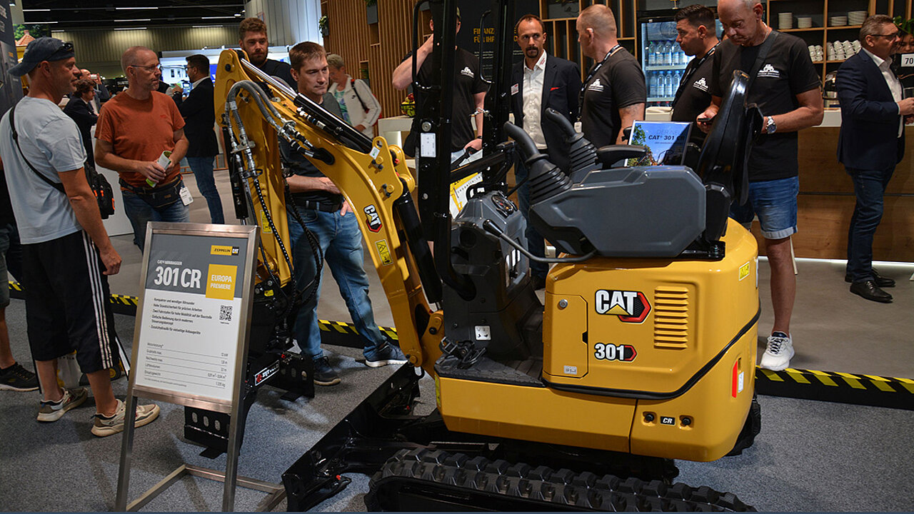 Cat Minibagger 301 CR