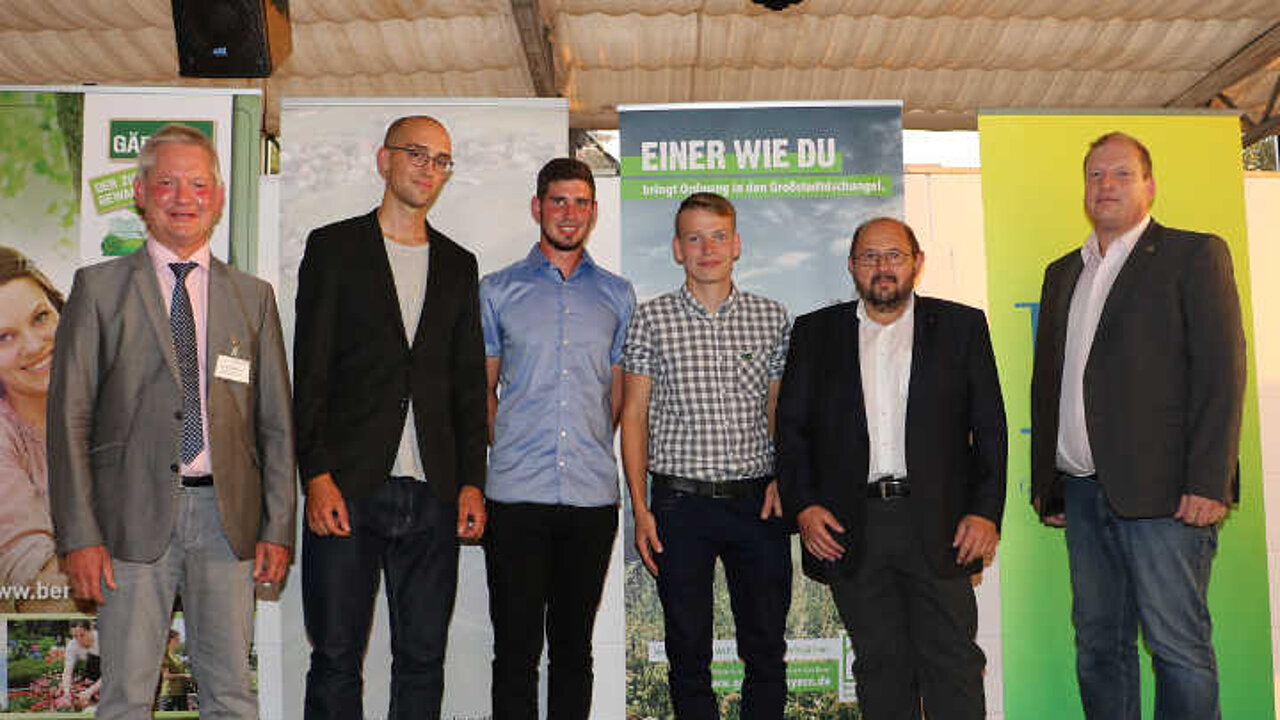 Freisprechungsfeier für Gärtner